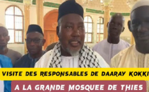 Religion : Retour sur la visite des responsables de Daray kokki à Masdjidul Quba,Grande Mosquée de Thiès