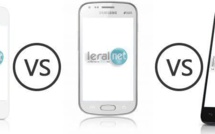 Quelques modifications de l'application mobile de leral.net pour Iphone, Ipad, Samsung, Alcatel avec Apple store et Androïd