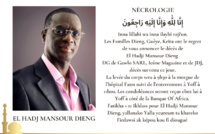 Nécrologie: Décès de Mansour Dieng, fondateur du magazine Icône