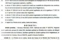 Conseil Supérieur de la Magistrature : Le magistrat Mamadou Diop en devient le nouveau Secrétaire général