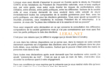 Eclairage de Ahmed Khalifa Niasse : Wade a toujours demandé à Moussa Dadis Camara d'organiser les élections et de partir (Document)