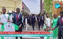 Rencontre historique au village olympique: Le Président Bassirou Diomaye Faye encourage les athlètes sénégalais (Vidéo)