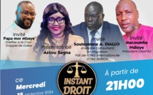 « Instant Droit » sur Leral Tv, ce mercredi : Astou Sagna et ses invités en débat sur « l’émigration irrégulière…»