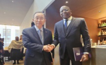 Assemblée générale des Nations Unies : Mankeur Ndiaye a eu des échanges avec  Ban Ki- Moon