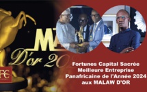 Services financiers : Fortunes Capital sacrée Meilleure Entreprise Panafricaine de 2024 aux Malaw d'Or