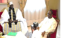 Le Président Macky Sall en tête-à-tête avec le Grand Serigne de Dakar Pape Ibrahima Diagne Bassirou