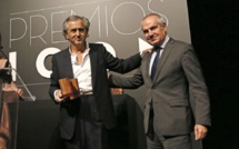 BHL reçoit le Prix ICON de la pensée, du plus prestigieux quotidien espagnol El Pais ( le 15 octobre 2015)