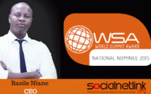 Concours World summit award (Wsa) : SocialNetLink du blogueur Basile Niane parmi les 40 gagnants