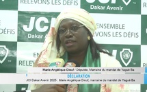 JCI Dakar Avenir 2025 : Marie Angélique Diouf, députée, marraine du mandat de Yagué Ba